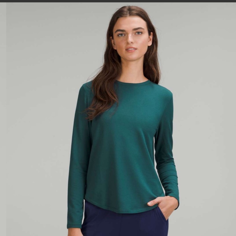 Lululemon Love Modal Fleece Long Sleeve Top